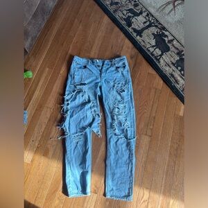 American eagle mom jeans